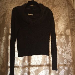 Off the Shoulder Cropped Sweater